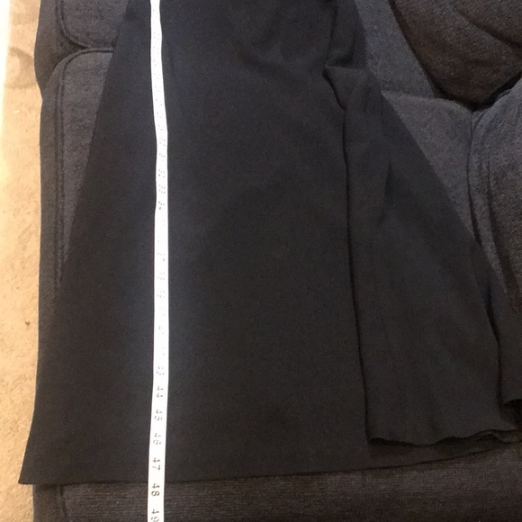 Ralph Lauren Black Square Tank Neckline Fit & Flare Lined Ankle Length Dress-10 - Picture 12 of 13